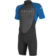 O'Neill Men's Reactor II 2MM Back-Zip Short-Sleeve Spring Wetsuit