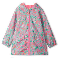 Hatley Girl's Ditsy Floral Field Rain Jacket