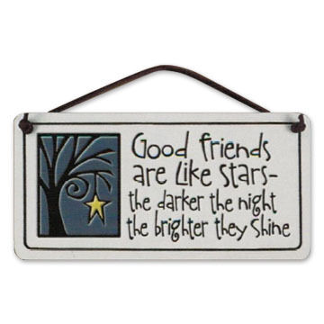 Spooner Creek Good Friends Are Like Stars Mini Charmers Tile