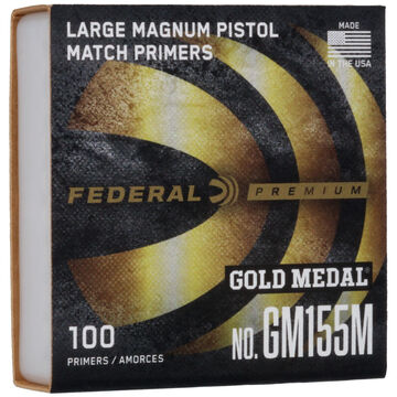 Federal Gold Medal Large Magnum Pistol Match Primer (100)