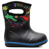 Bogs Boys' & Girls' Baby Bogs Classic Neon Dino Rain Boots