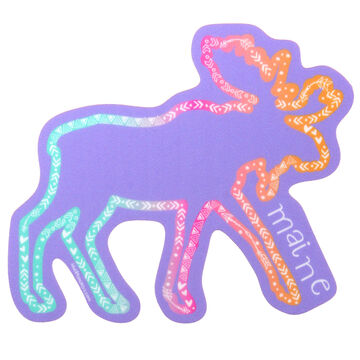 Blue 84 Claire Moose Shimmer Maine Sticker