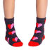 P.J. Salvage Womens Heart Ankle Sock