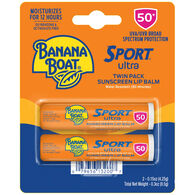 Banana Boat Sport Ultra SPF 50 Lip Balm Sunscreen - 2 Pk.