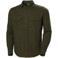 Helly Hansen Men's Lokka Organic Flannel Long-Sleeve Shirt
