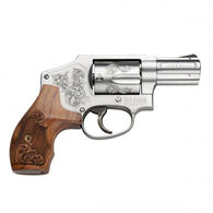 Smith & Wesson Model 640 Engraved 357 Magnum / 38 S&W Special +P 2.1" 5-Round Revolver