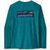 Patagonia Mens Capilene Cool Daily Graphic Waters Long-Sleeve Base Layer Shirt