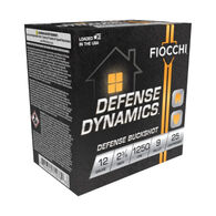 Fiocchi Defense Dynamics 12 GA 2.75" 9 Pellet #00 Buckshot Ammo (25)