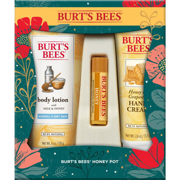 Burts Bees Honey Pot Gift Set