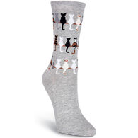K. Bell Women's Cat Tails Sock
