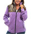 Trail Crest Womens Mossy Oak Full-Zip C-Max Fleece Jacket