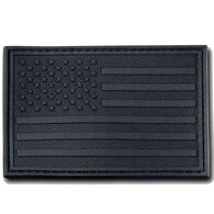 Rapid Dominance Corp Tactical Rubber Black USA Patch