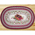 Capitol Earth Cranberries Oval Patch Rug