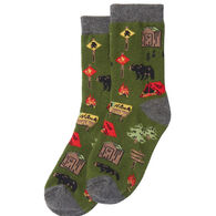 Hatley Youth Little Blue House Hiking Trail Crew Sock