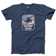 Catchin' Deers Men's Giddy Up Patriot Short-Sleeve Shirt