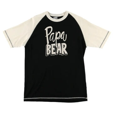 Lazy One Mens Papa Bear Short-Sleeve Sleep T-Shirt