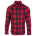Schott NYC Mens Buffalo Plaid Cotton Flannel Long-Sleeve Shirt
