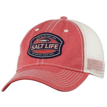 Salt Life Mens Life In The Cast Lane Mesh Back Hat