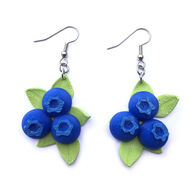 Winter Hill Jewelry Women's Blueberry Dangle Earring