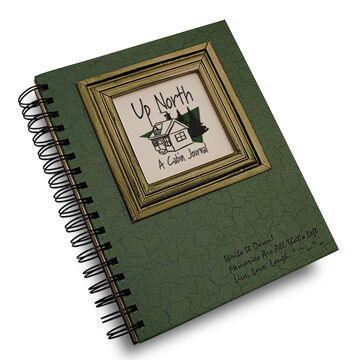 Journals Unlimited Up North - A Cabin Journal - Dark Green