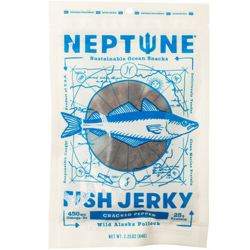Neptune Fish Jerky - Cracked Pepper