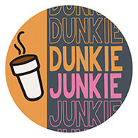 Carson Home Accents Dunkie Junkie Round Car Coaster