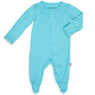 Magnetic Me Infant Boy's Curacao Modal Magnetic Footie Pajama