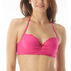 Beach House - Gabar - Swimwear Anywhere Womens Sundazed Nixie Bandeau Ruffle Edge Bikini Swimsuit Top