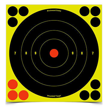 Birchwood Casey Shoot-N-C 8 Bulls-eye Self-Adhesive Target - 30 Pk.