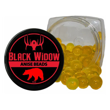 Black Widow Anise Beads - 6 oz.