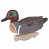 Flambeau Storm Front 2 Classic Green-Winged Teal Decoys - 6 Pack