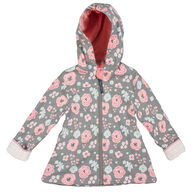 Stephen Joseph Toddler Girl's Floral Rain Jacket
