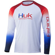 Huk Men's Flare Double Header Pursuit Long-Sleeve T-Shirt