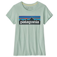 Patagonia Girl's Regenerative Organic Certified Cotton P-6 Logo Short-Sleeve Shirt