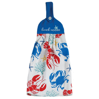 Kay Dee Designs Beach House Lobster Tie Towel