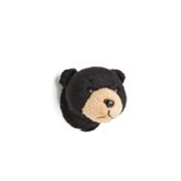 Stuffed Animal House Black Bear Magnet