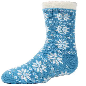 MeMoi Girls Snowflake Cozy Sock