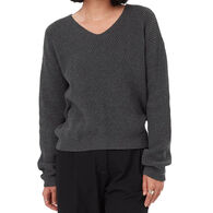 tentree Women's Highline Cotton V-Neck Sweater