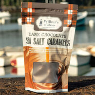 Wilbur's of Maine Dark Chocolate Covered Sea Salt Caramels - Resealable Pouch