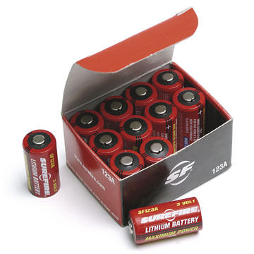 SureFire Lithium Battery - 2-12 Pk.