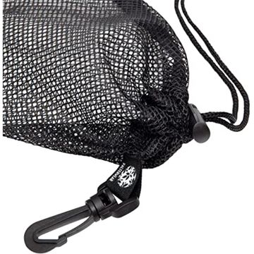 Odins Innovations Mesh Drawstring Bag w/ Carabiner Clip