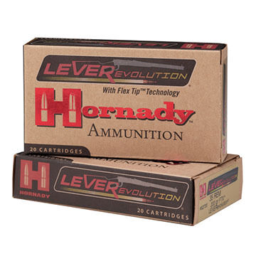 Hornady LEVERevolution 32 Winchester Special 165 Grain FTX Rifle Ammo (20)
