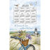 Kay Dee Designs 2025 Seashore Calendar Towel