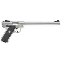 Ruger Mark IV Target Stainless 22 LR 10" 10-Round Pistol w/ 2 Magazines