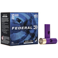 Federal Game Load Upland Hi-Brass Lead 16 GA 2-3/4" 1-1/8 oz. #4 Shotshell Ammo (25)