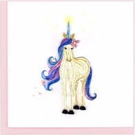 Quilling Card Unicorn Greeting Card