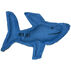 Pet Souvenirs Maine Blue Shark Catnip Cat Toy