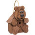 Brookside Woodworks Amish Handcrafted Bear Birdhouse