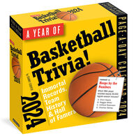 A Year of Basketball Trivia! 2024 Page-A-Day Calendar by Danny Cooper