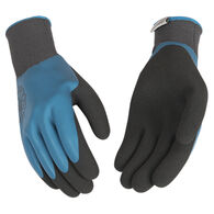Kinco Women's Hydroflector Waterproof Polyester Knit Shell & Double-Coated Latex Palm Glove